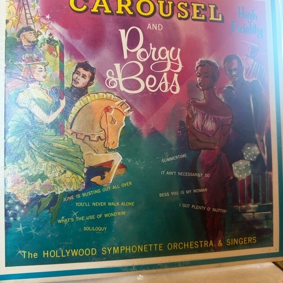 THE MUSIC MAN, Man of LaMancha and Porgy & Bess Hi-Fidelity Vinyl LP (3) - Picture 3 of 4